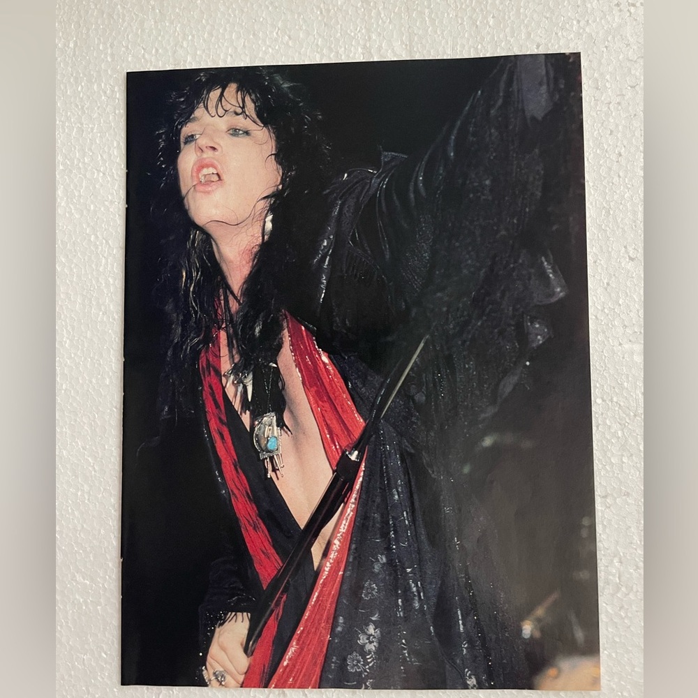 Vintage Rock Star pinup of Cinderella’s Tom Keifer